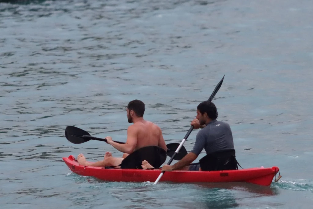 Kayak in Galapagos