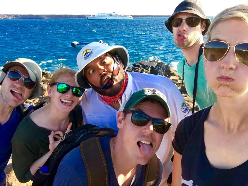 Family in Galapagos